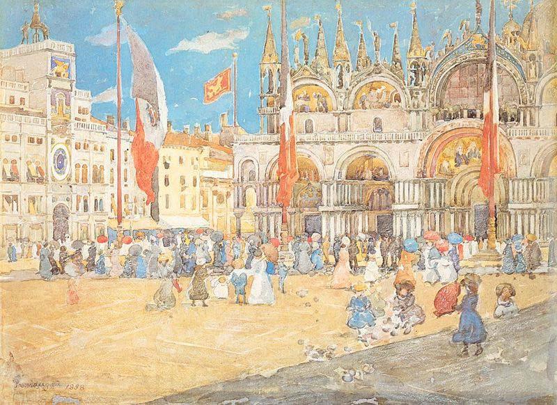 Maurice Prendergast St. Mark Venice